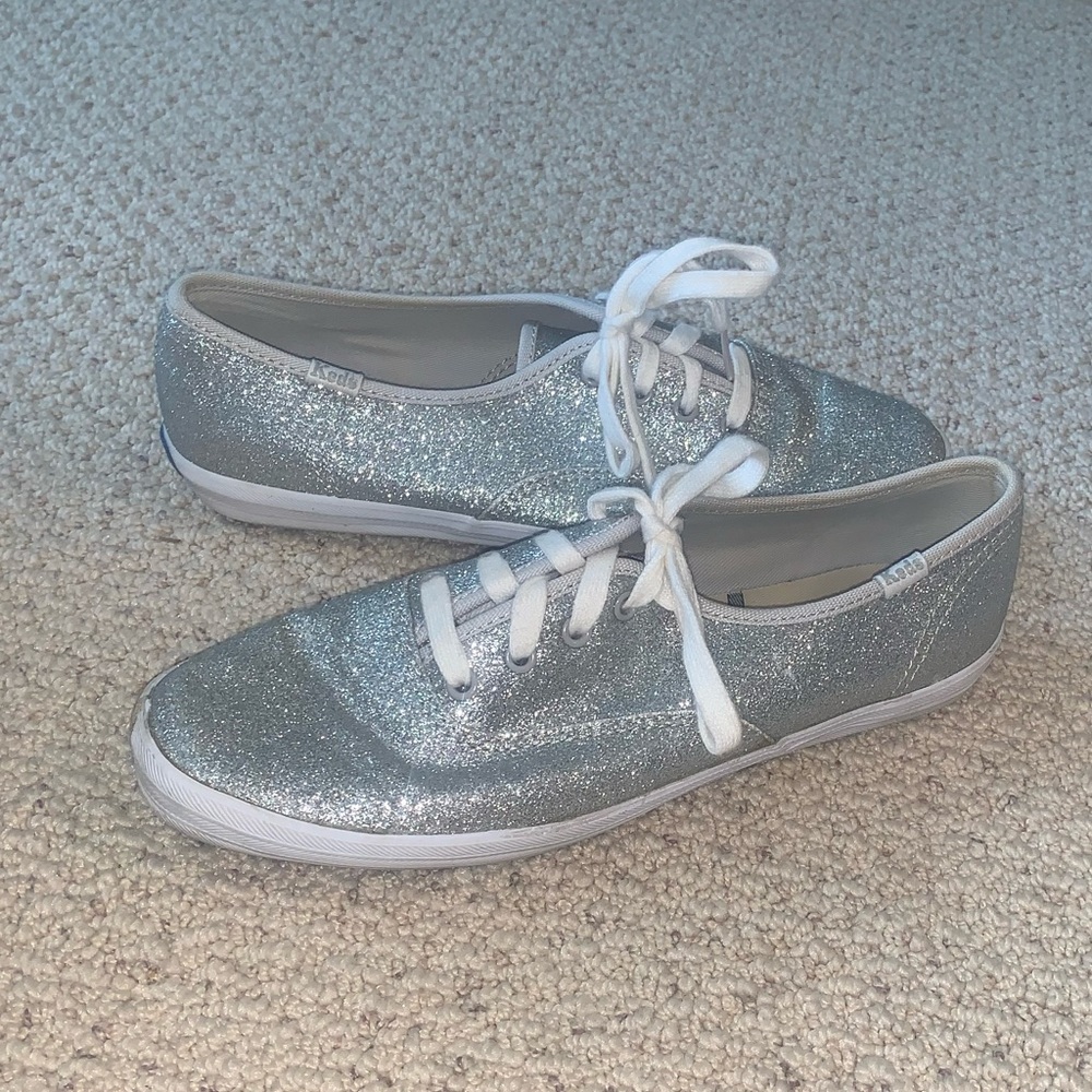 COPY - Women’s silver glitter Keds size 7